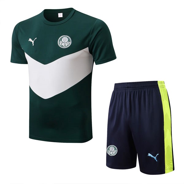 Trainingsshirt Palmeiras Komplett-Set 2022-2023 Grün Weiß